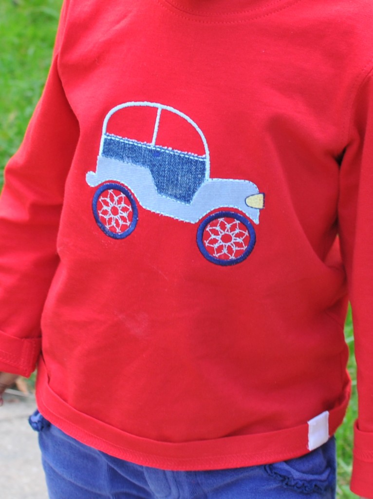 Modelled applique car